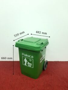 Thùng rác nhựa 80 lít
