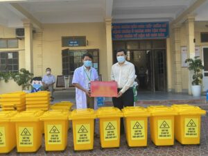 Thùng rác y tế 60 lít