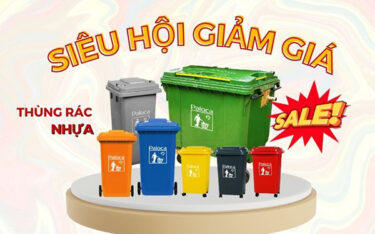 [Kuyến Mãi] Giảm giá 50% khi mua thùng rác nhựa tại thungrac.com.vn