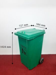 Thùng rác nhựa composite 240 lít