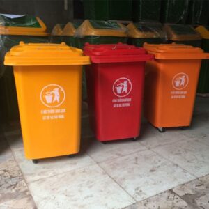 Thùng rác nhựa composite 60 lít