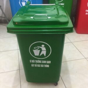 Thùng rác nhựa composite 60 lít