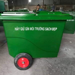 Thùng rác nhựa composite 660 lít