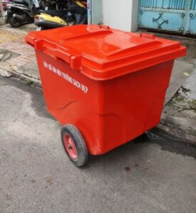 Thùng rác nhựa composite 660 lít