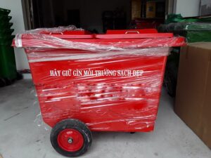 Thùng rác nhựa composite 660 lít