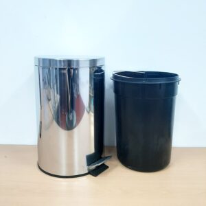 Thùng rác inox đạp chân 12 lít