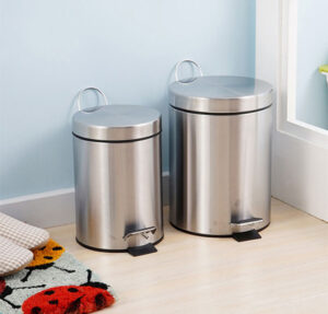 Thùng rác inox đạp chân