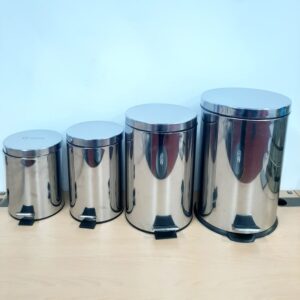 Thùng rác inox đạp chân 5 lít