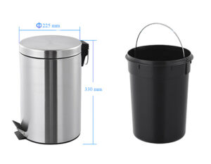 Thùng rác inox gia đình thương hiệu Paloca