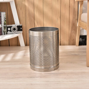 Thùng rác inox dập lỗ
