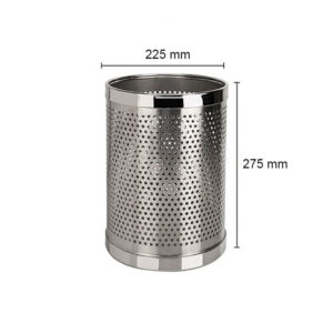 Thùng rác inox dập lỗ