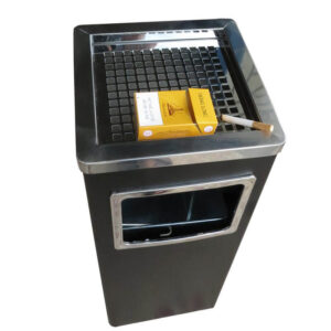Thùng rác inox gạt tàn