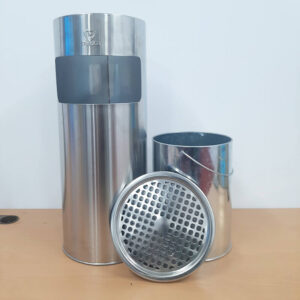 Thùng rác inox gạt tàn