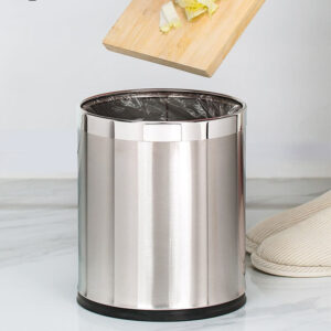 Thùng rác inox không nắp