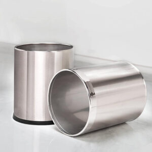 Thùng rác inox không nắp