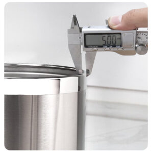 Thùng rác inox không nắp