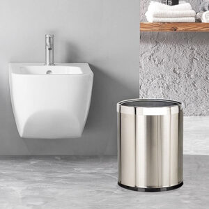 Thùng rác inox không nắp