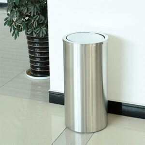 Thùng rác inox nắp lật