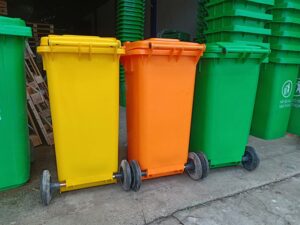 Thùng rác nhựa 120 lít