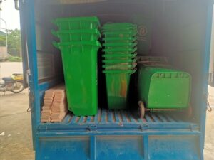 Thùng rác nhựa 120 lít