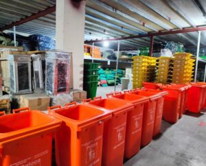 Thùng rác nhựa 120 lít