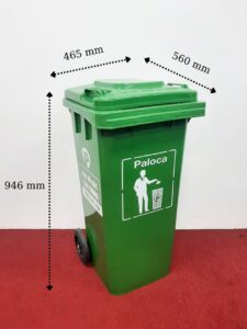 Thùng rác nhựa 120 lít
