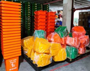 Thùng rác nhựa 60 lít