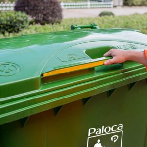 Thùng rác nhựa 660 lít