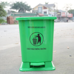 Thùng rác nhựa đạp chân 15 lít
