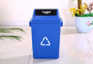Thùng rác nhựa nắp đẩy 40 lít