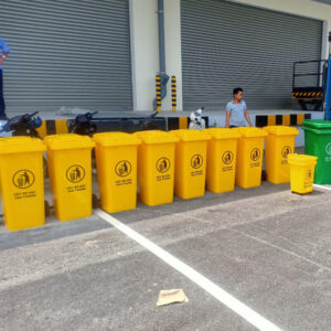 Thùng rác y tế 120 lít