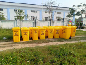 Thùng rác y tế 240 lít