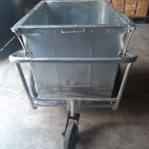 Xe gom rác 500 lít bằng tôn