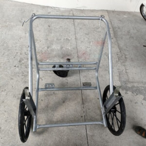 Xe gom rác 500 lít bằng tôn