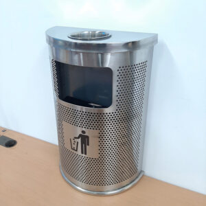 Tìm hiểu về cấu tạo của thùng rác inox gạt tàn thuốc