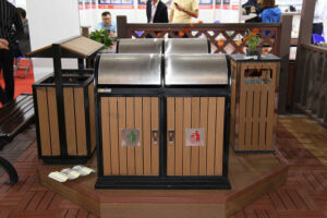 Đặc điểm nổi bật của thùng rác gỗ