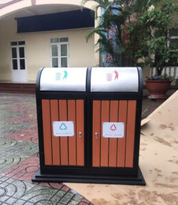 Đặc điểm nổi bật của thùng rác gỗ