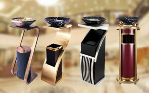 Đặc điểm của thùng rác thép phun sơn