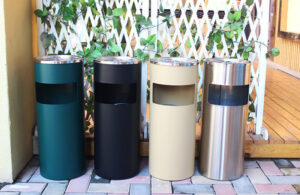 Đặc điểm của thùng rác thép phun sơn
