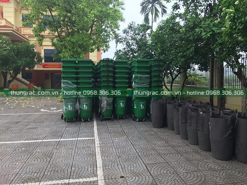 Dự án cung cấp 6000 thùng ủ rác hữu cơ cho huyện Gia Bình - Bắc Ninh