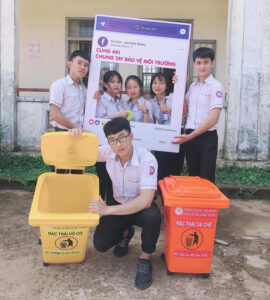 Những lưu ý khi sử dụng thùng rác nhựa công cộng