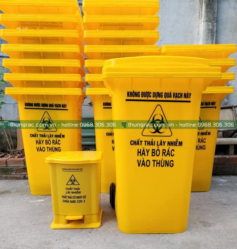 Những lưu ý khi sử dụng thùng rác y tế để đảm bảo an toàn