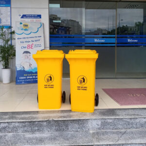 Review 5 mẫu thùng rác 120 lít phổ biến nhất hiện nay