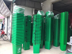 Tổng hợp các mẫu thùng rác 60 lít phổ biến nhất hiện nay