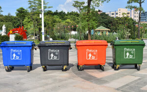 Bảng báo giá những mẫu xe gom rác bằng nhựa phổ biến