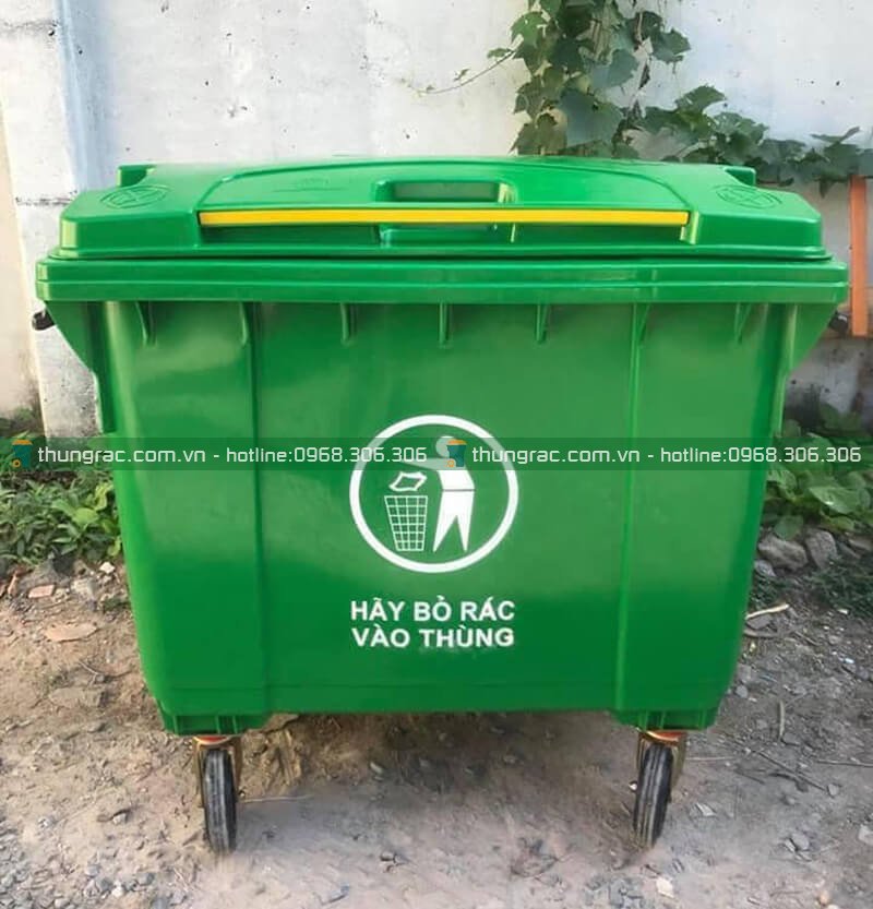Bảng báo giá những mẫu xe gom rác bằng nhựa phổ biến