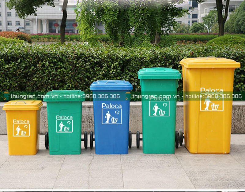 Nên lựa chọn thùng rác HDPE hay thùng rác Composite để sử dụng?
