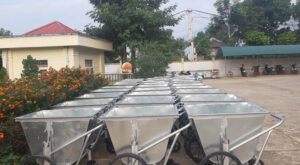 Xe đẩy rác là gì? Các loại xe đẩy rác phổ biến hiện nay