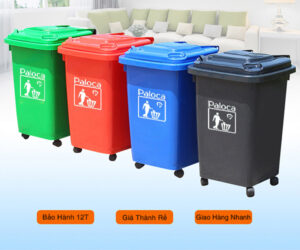 Giải pháp tiết kiệm và hiệu quả với thùng rác nhựa 60 lít