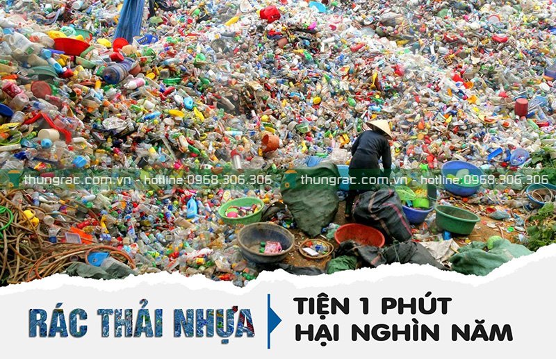 Sự nguy hại của rác thải nhựa đối với môi trường